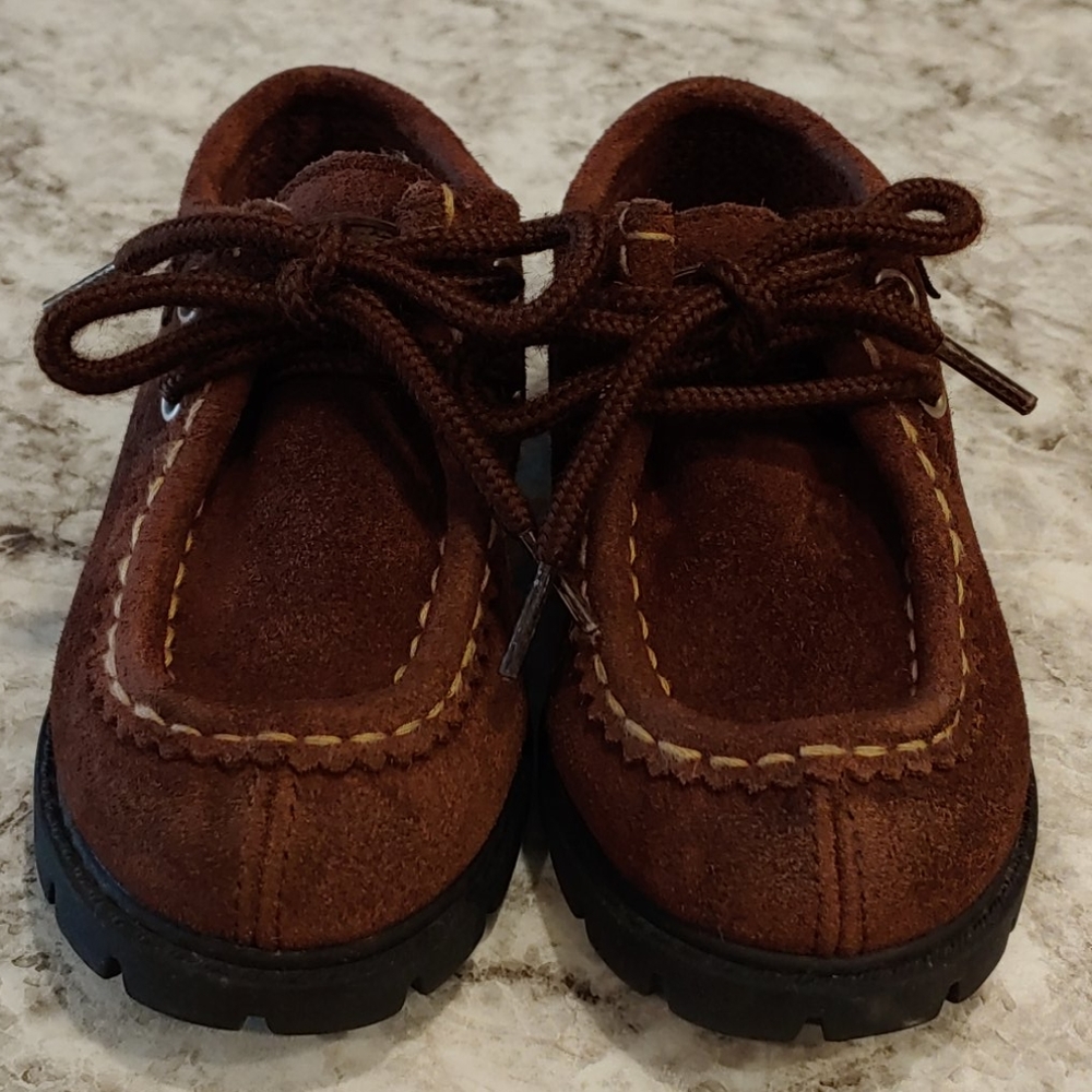 Brown Suede Hiker Boots
